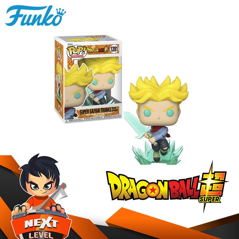 Dragon Ball Super Super Saiyan trunks With Sword Funko Pop! Next