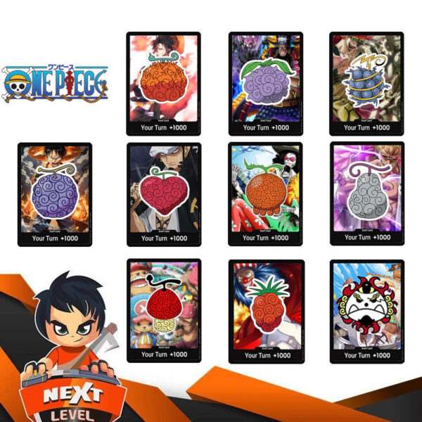 10-Pack Dones Custom One Piece (Devil Fruit)