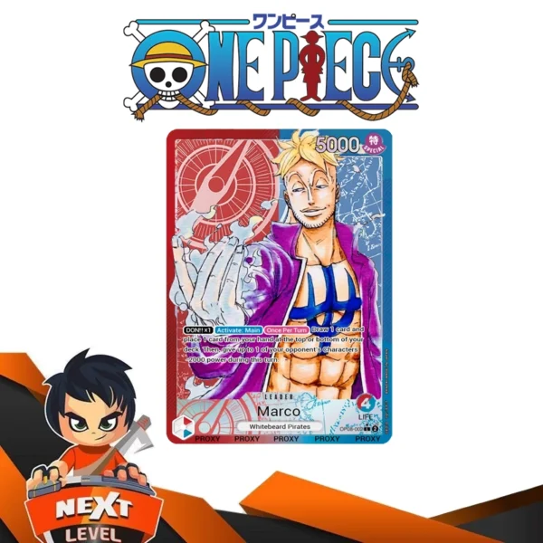Custom Lider One Piece TCG: Marco OP08