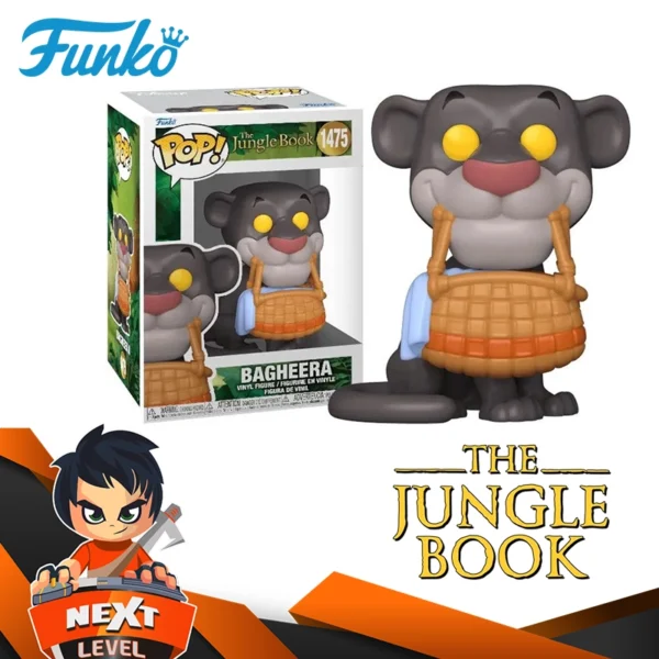 El Libro de la Selva - Bagheera with Basket - Funko Pop!