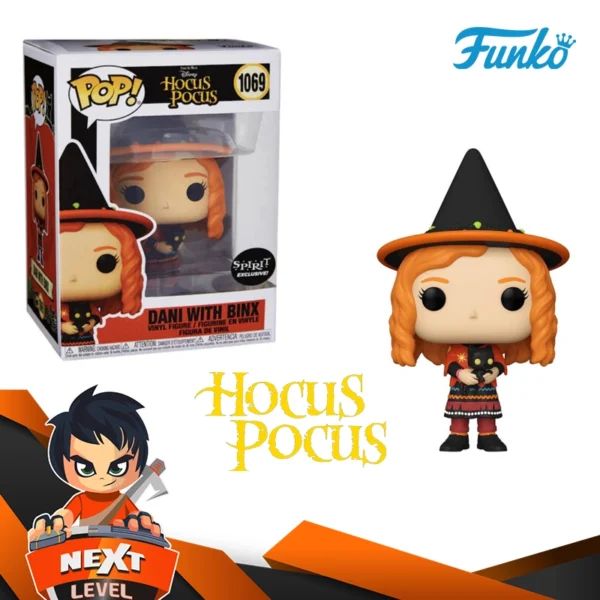 Hocus Pocus - Dani with Binx- Funko Pop! Spirit Exclusive!