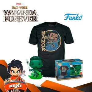 Black Panther - Namor - Funko Pop! Gamestop & T-Shirt Talle L