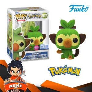 Pokémon - Grookey - Funko Pop! Exclusive Flocked