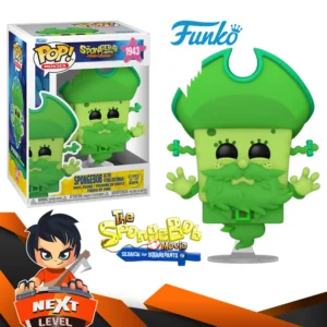 Bob Esponja Movie – Sponge Bob Green – Funko Pop Glow!