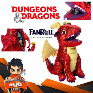 FanRoll: Dragon - Plush Dice Bag